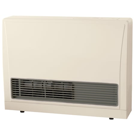 Rinnai Direct Vent Wall Furnace, Propane Gas Indoor Space Heater Wall Furnace, 16,700 BTU, Beige EX17DTP